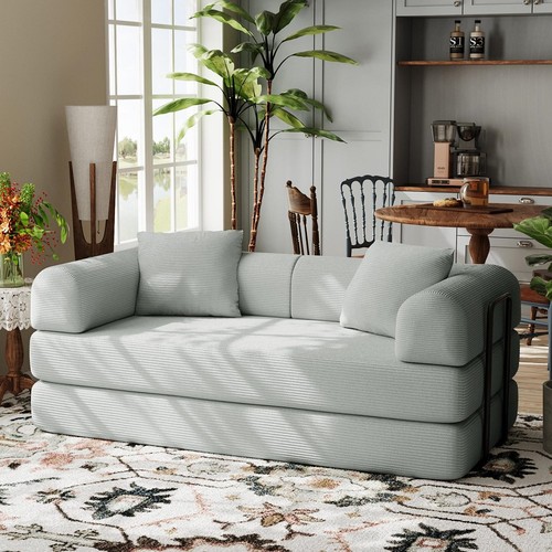 Convertible futon sofa - 78.7"convertible,