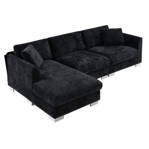Modern shape sectional sofa - l,
