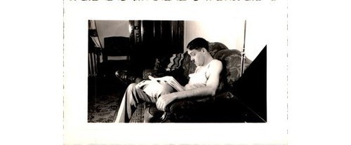 1940 photograph man chaise - 1940, on